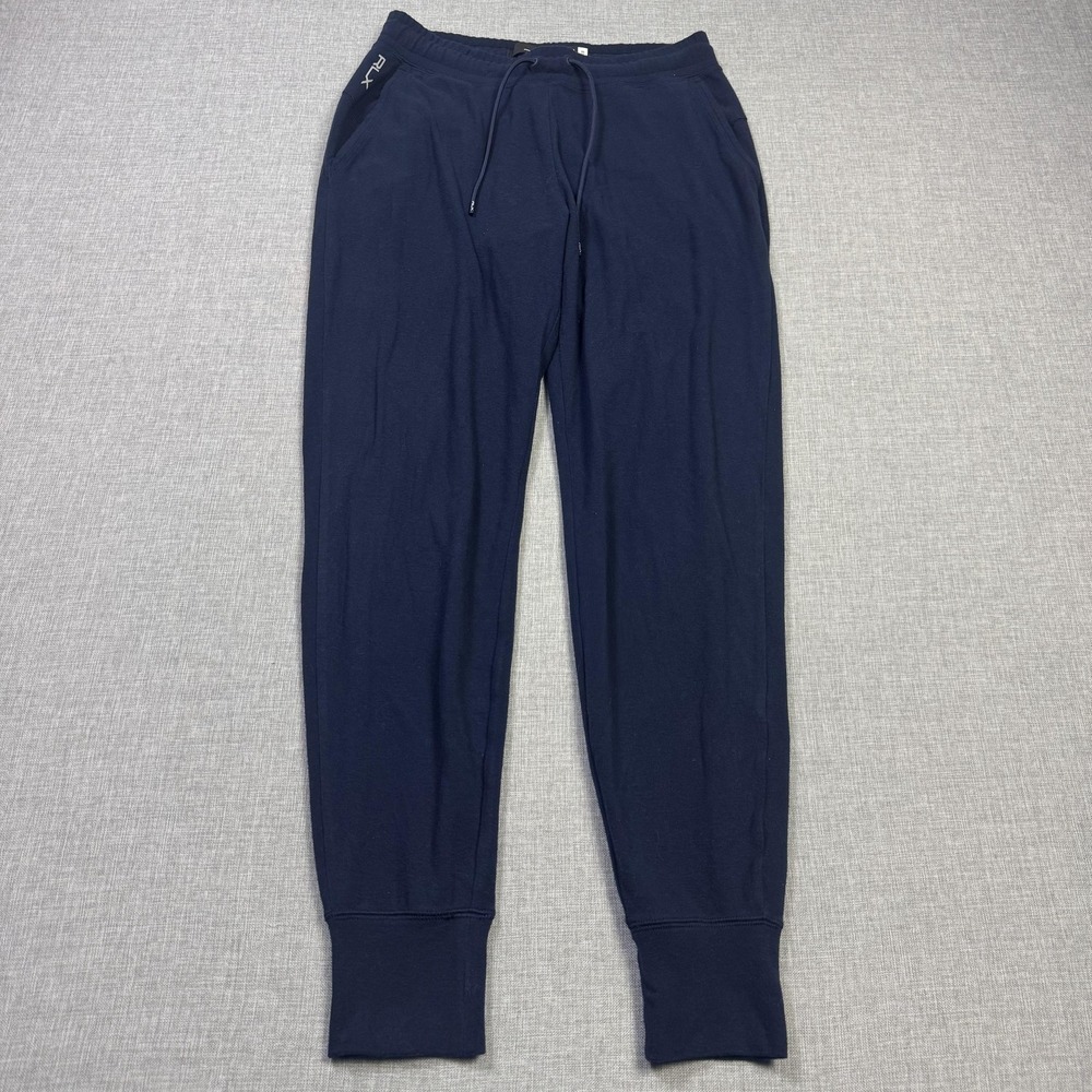 RLX Ralph Lauren Jogger Pants Mens XS Blue Drawstring Elastic Waist Pockets